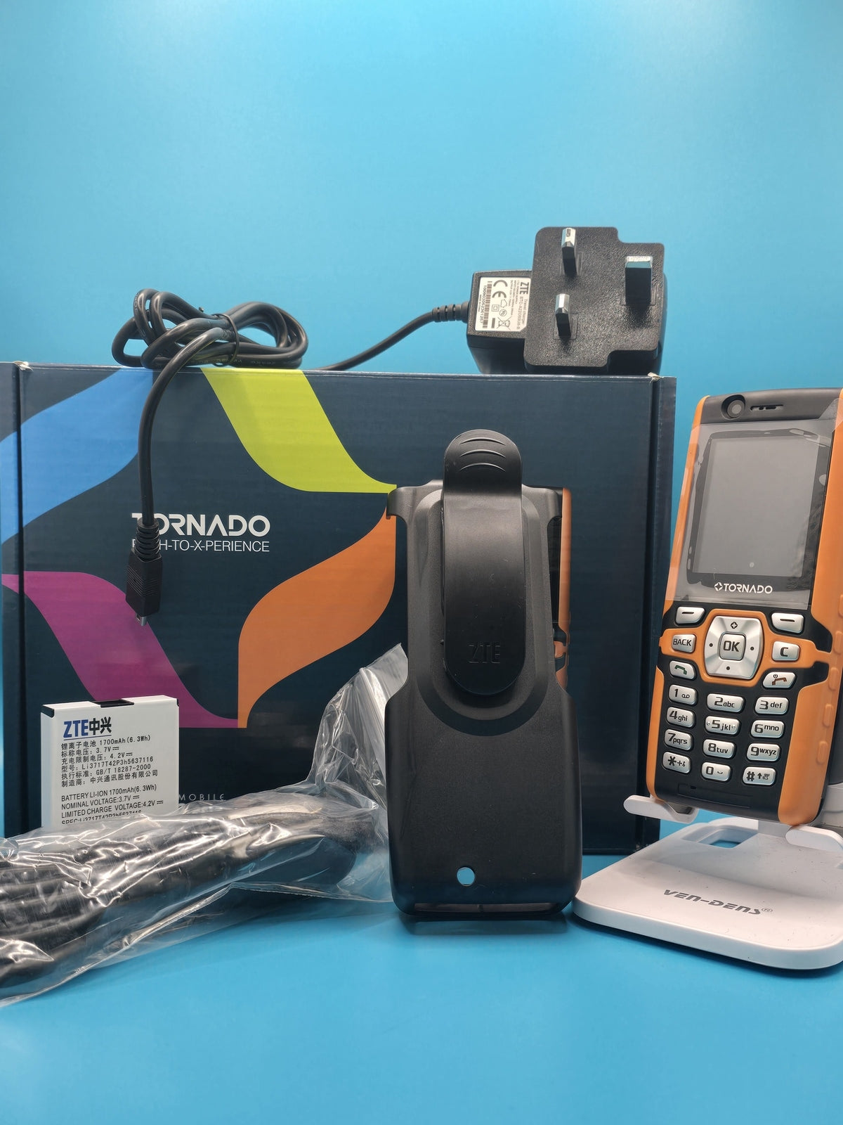 ZTE F159Tornado Boxed Orange |64MB| UNLOCKED | FREE POSTAGE3