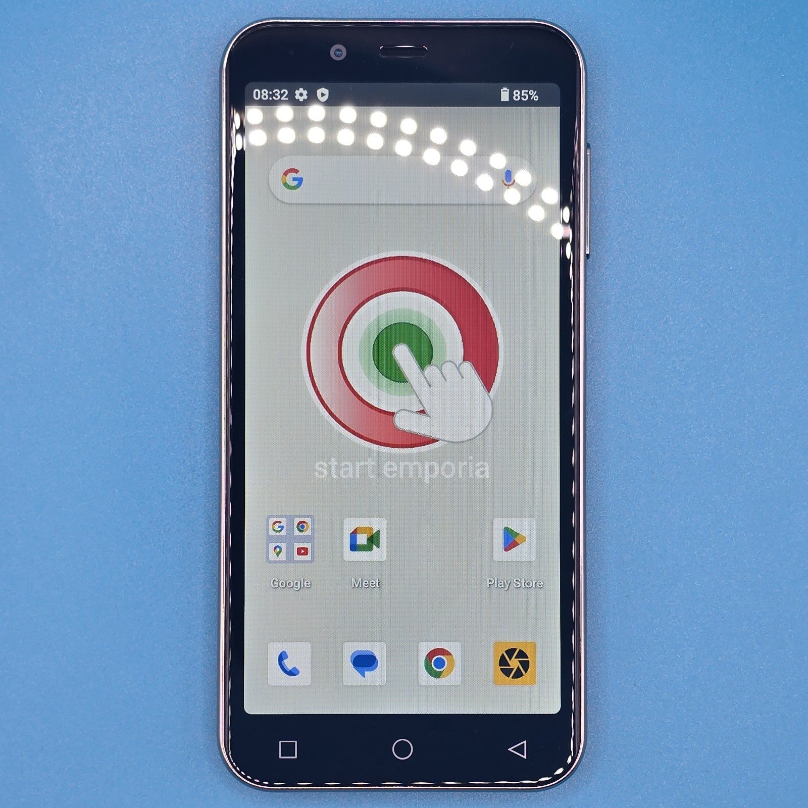 Emporia 4G Android 13 with NFC HAC Triple lens camera Unlocked Boxed #A 240A0