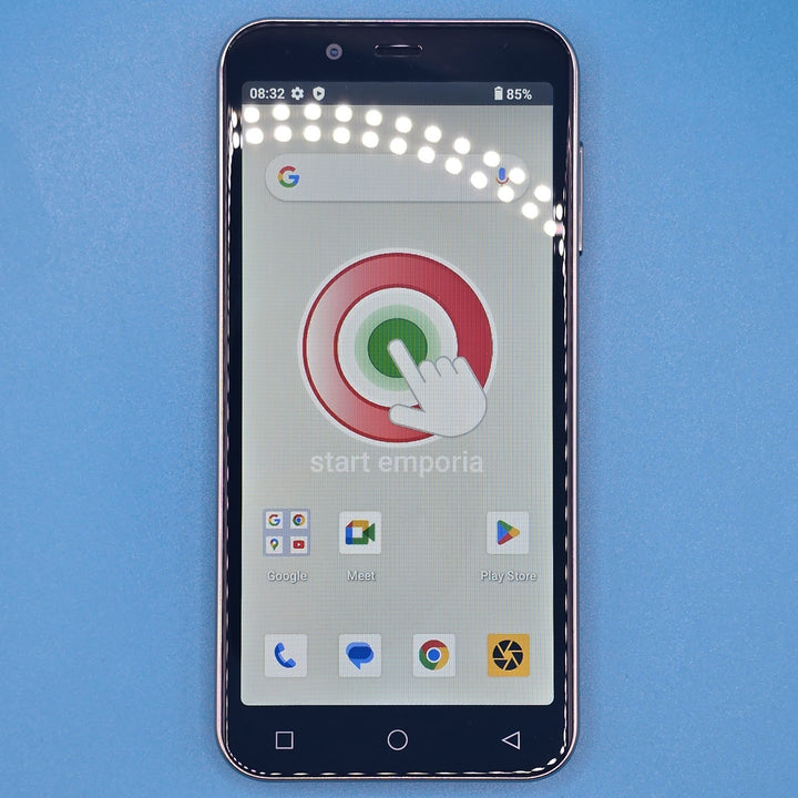 Emporia 4G Android 13 with NFC HAC Triple lens camera Unlocked Boxed #A 240A0