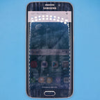 Samsung Galaxy S6 Edge 32GB Navy (Unlocked) Grade B – FREE POST Small Screen Dot1
