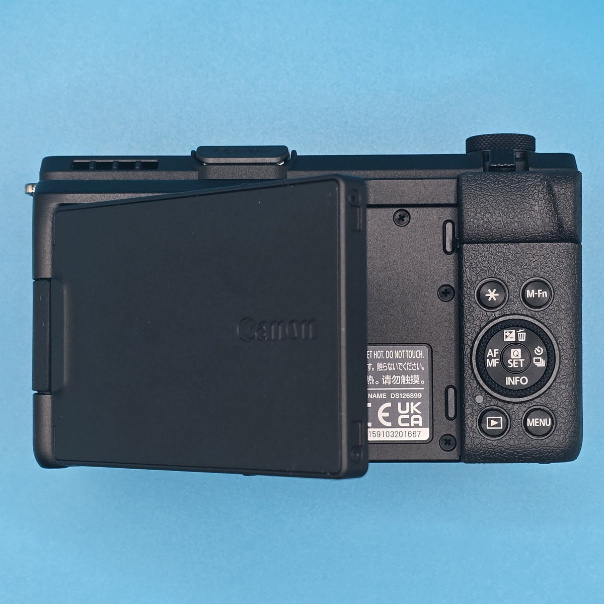 Canon PowerShot V1 Vlogger Kit Camera 4K Flip Screen WiFi Tripod Grip #A 167A8