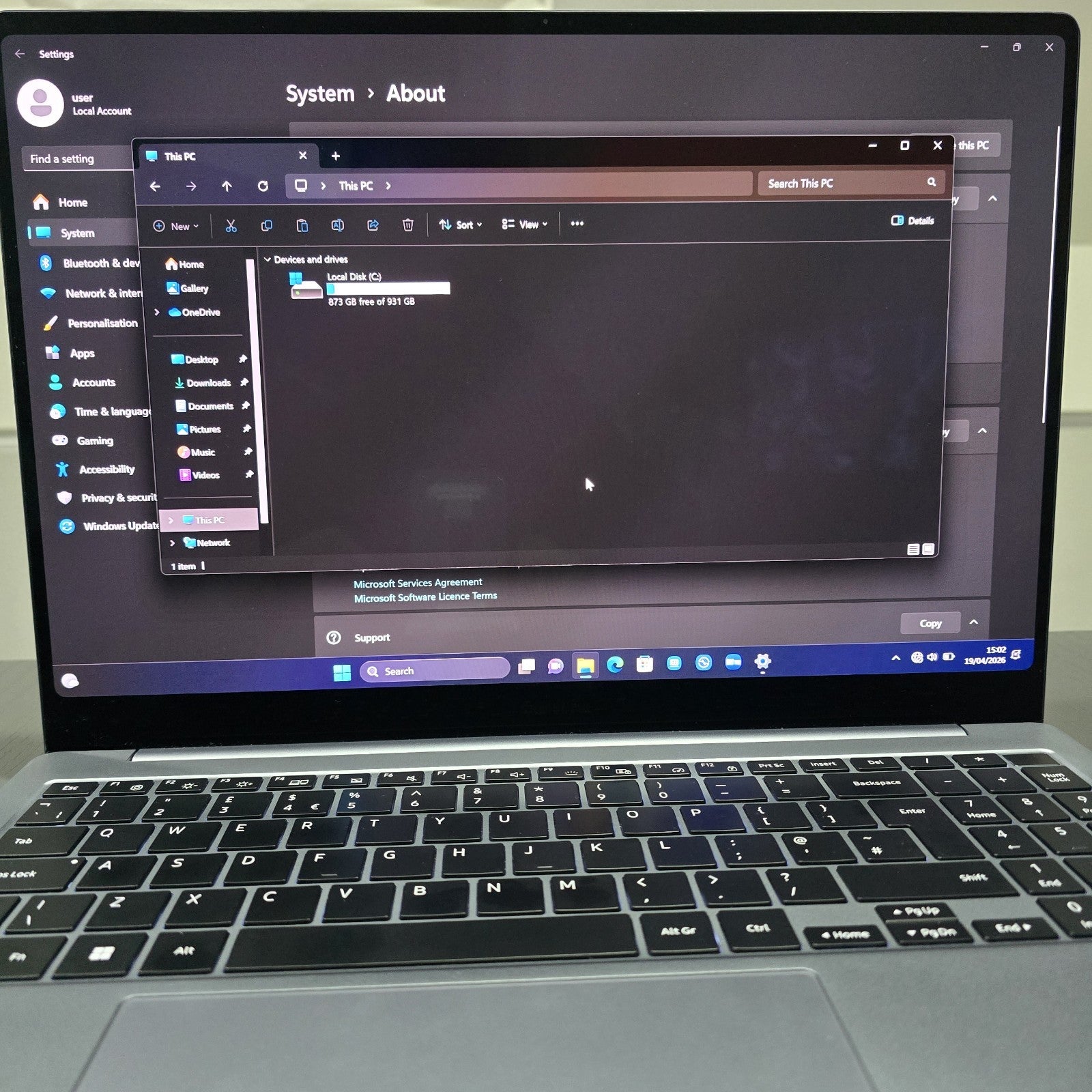 Samsung Galaxy Book4 Ultra 16 RTX 4070 32GB 1TB OLED i9 Laptop Grade A 173A7