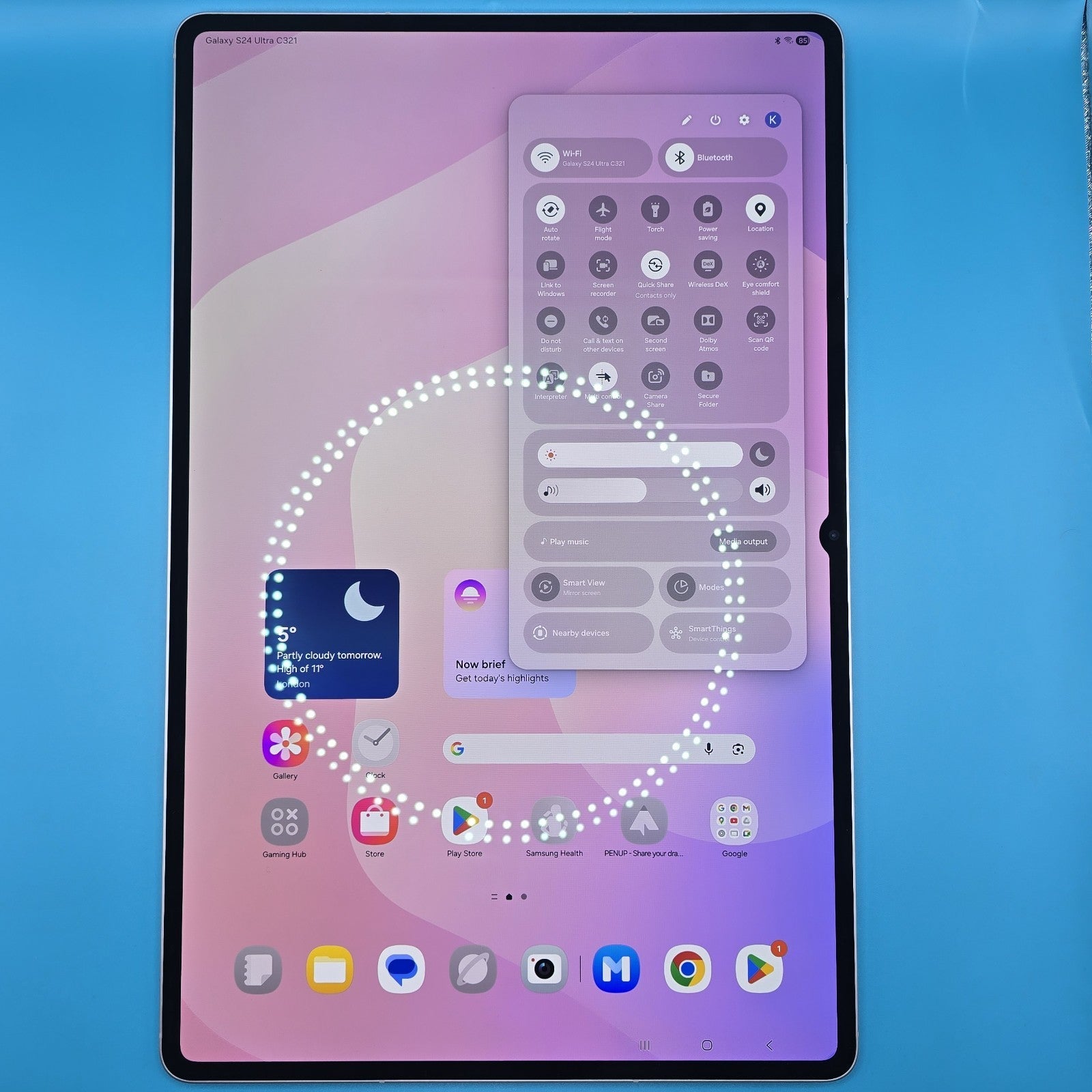 Samsung SM-X930 Galaxy Tab S11 Ultra 14.6" Tablet 256 GB Silver Grade A 146A6