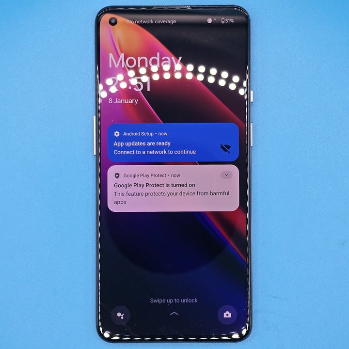 OnePlus 9  256GB  Winter Mist (Unlocked) Grade B Battery Issue Free Postage0