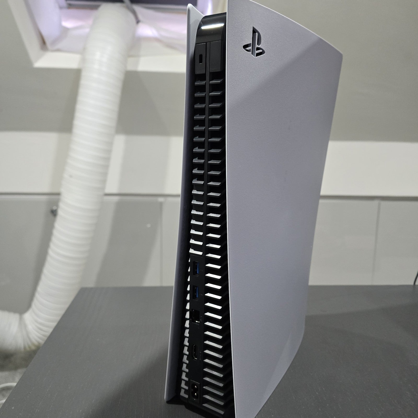 Sony PlayStation 5 PS5 Disc Console 825GB White CFI-1216A + Controller #B 188A9