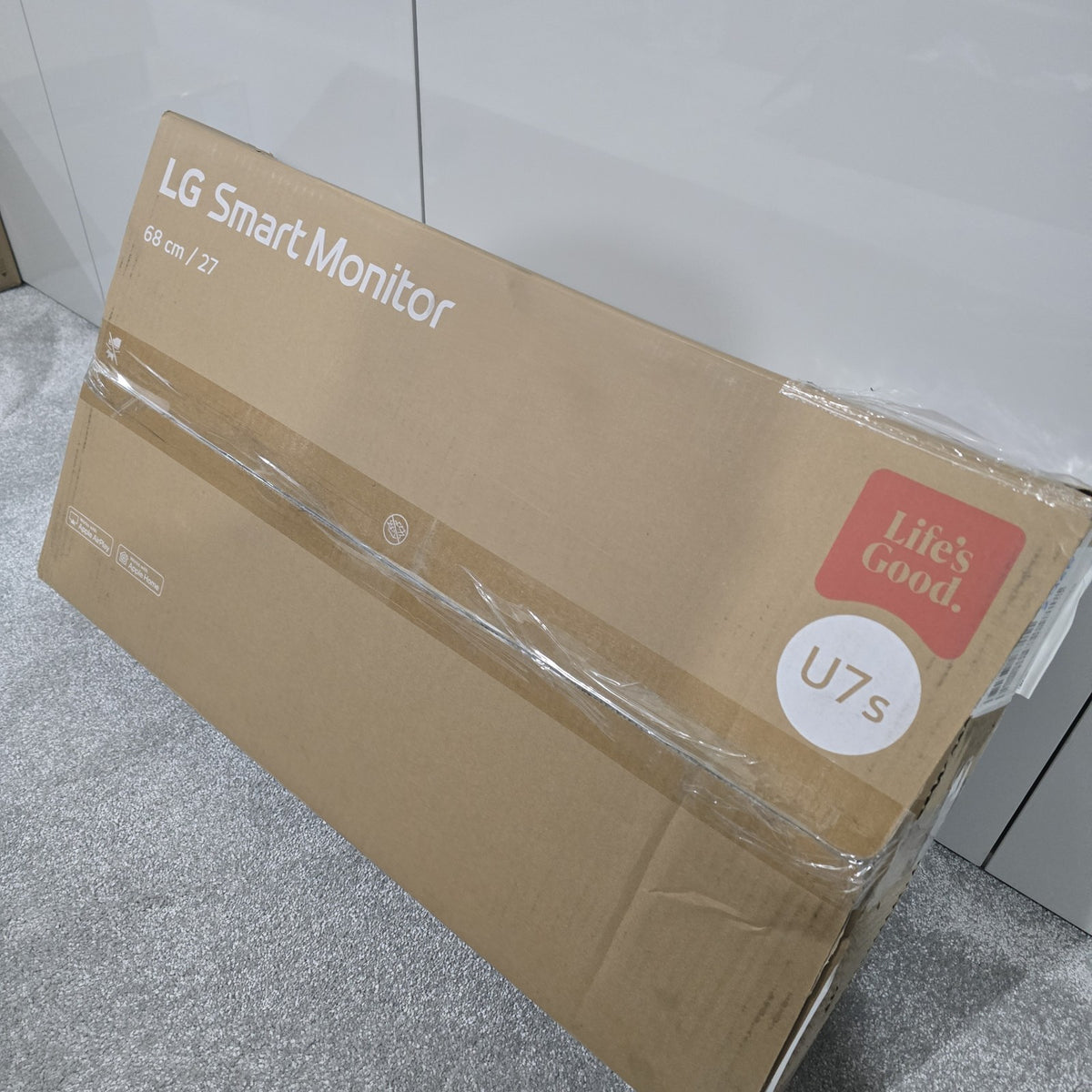 LG 27U731SA-W 27" 4K UHD IPS Smart Monitor webOS White Grade A 246A/B1