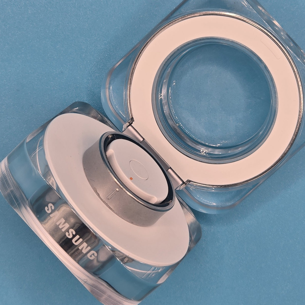 Samsung Galaxy Ring SM-Q500 Silver FAULTY Battery Issue Smart Ring 140D5