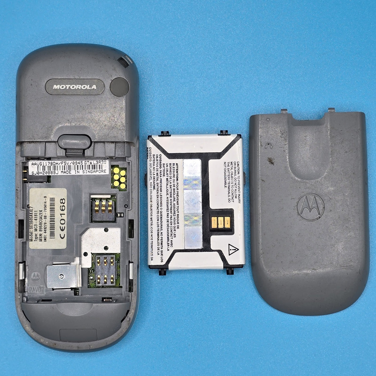Motorola MC3 Gray – Untested – For Parts Only – FREE POSTAGE – READ DESCRIPTION5