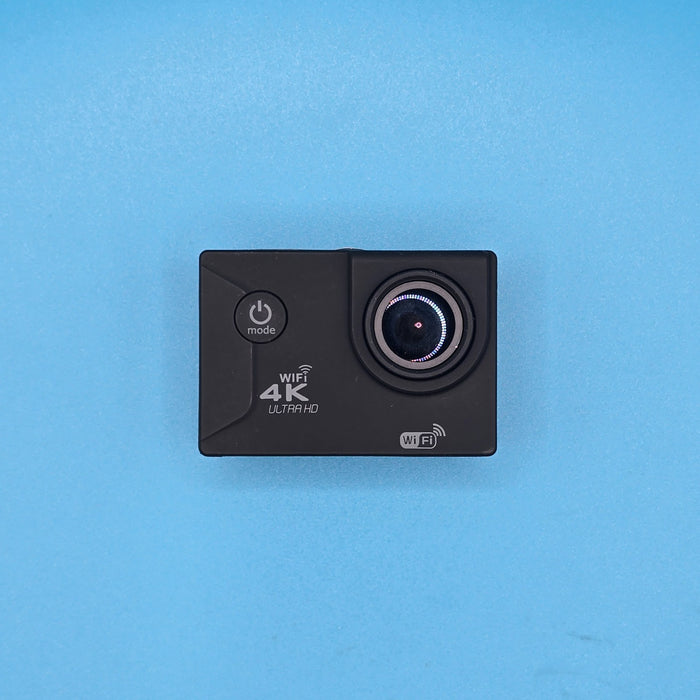 4K WIFI ACTION CAMERA ULTRA HD 2.0LCD 30M WATERPROOF  UNTESTED/FORPARTS