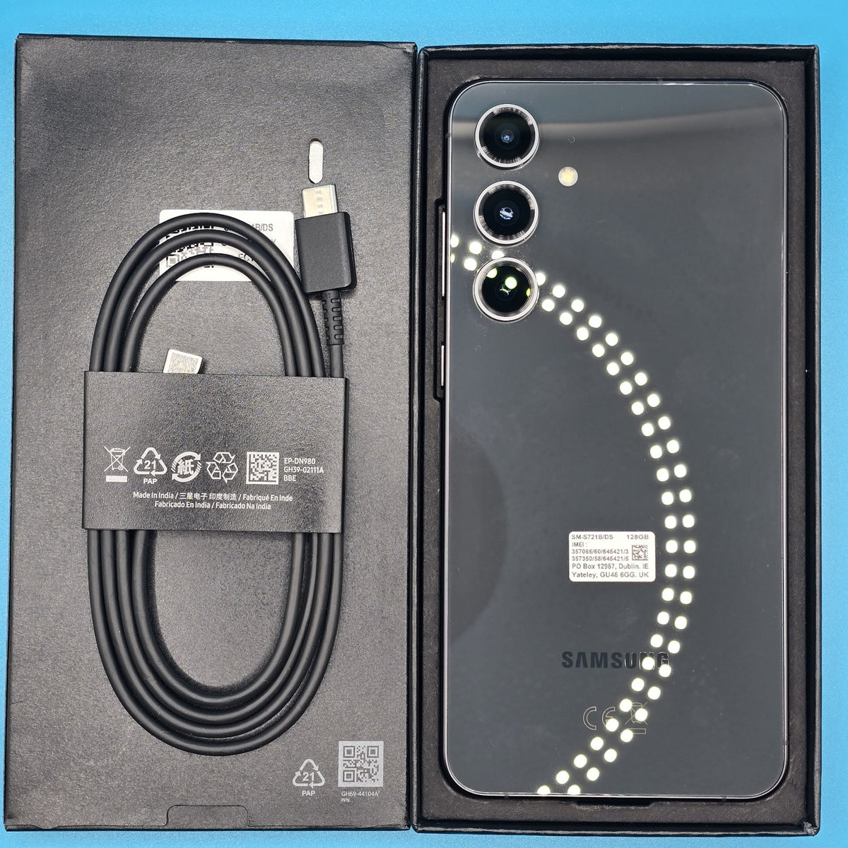 Samsung Galaxy S24 FE 5G 8GB RAM Graphite 128GB Unlocked Android Grade A 116C14