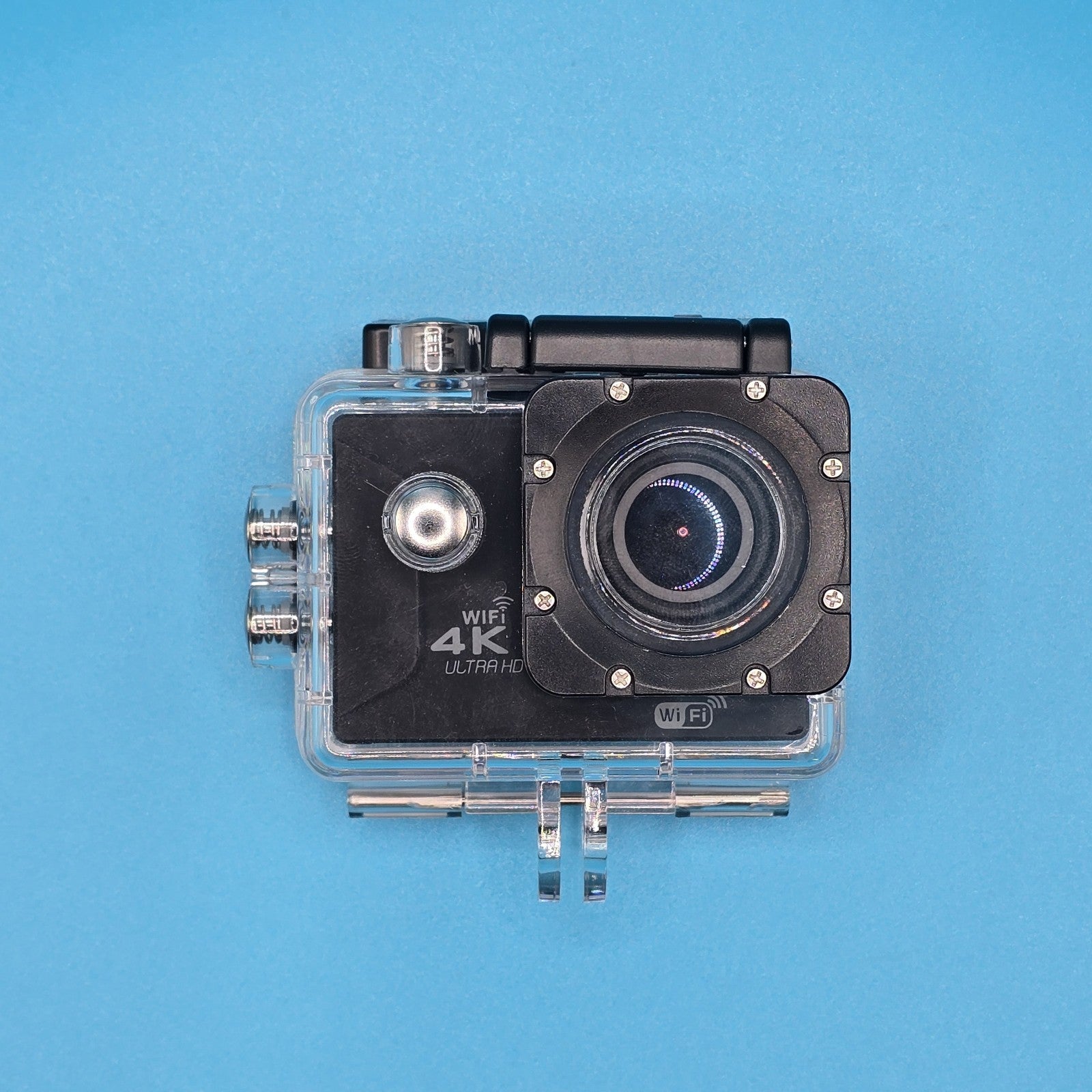 4K WIFI ACTION CAMERA ULTRA HD 2.0LCD 30M WATERPROOF  UNTESTED/FORPARTS8