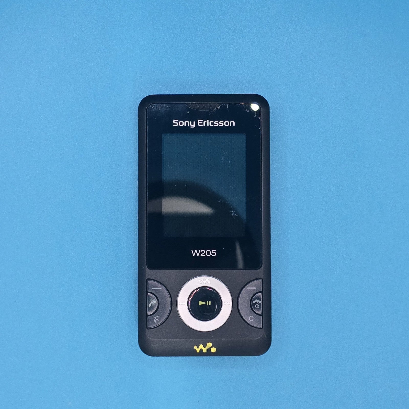 Sony Ericsson Walkman W205  BlackFor Parts / NonWorking – No Battery Included0