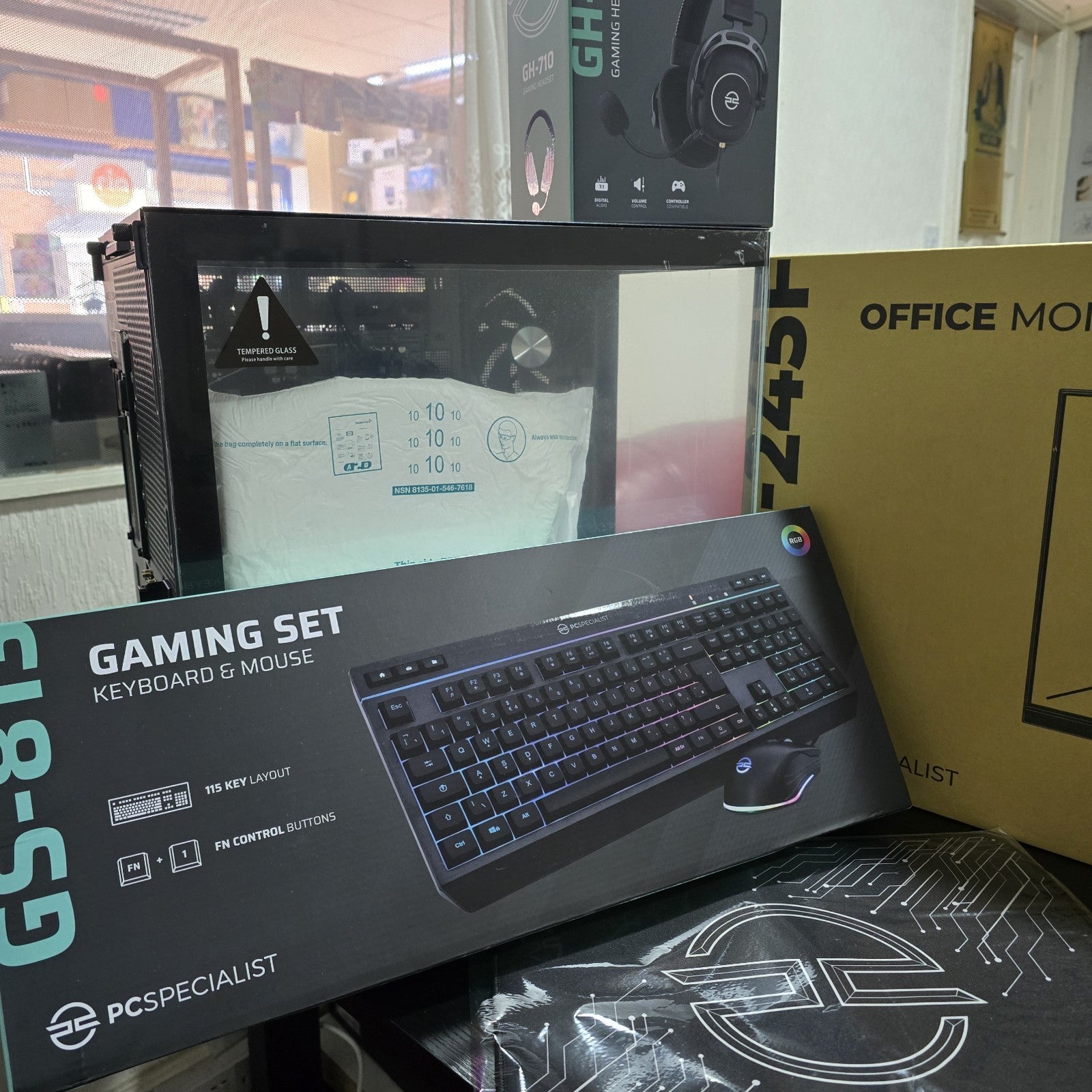 Pcspecialist Fusion 35 Gaming PC Bundle 5060Ti Amd Ryzen 5 16Gb 1TB NVMe #A 234A13