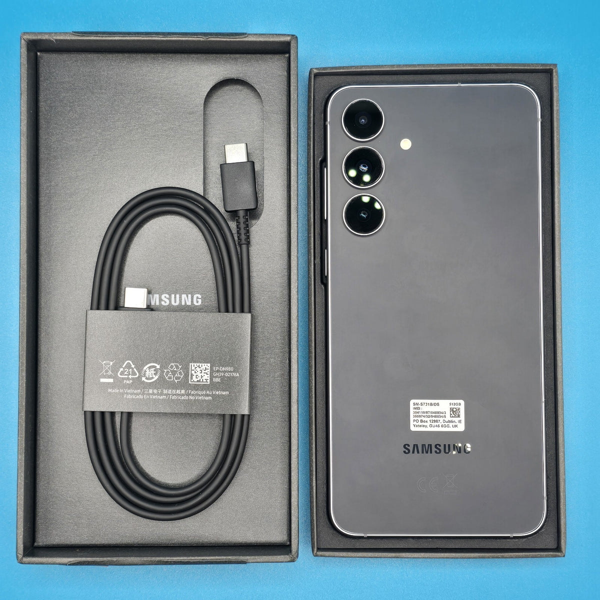 Samsung Galaxy S25 FE Jetblack 6.7" 8GB 512GB 5G Unlocked FAULTY Powers Off 155A15