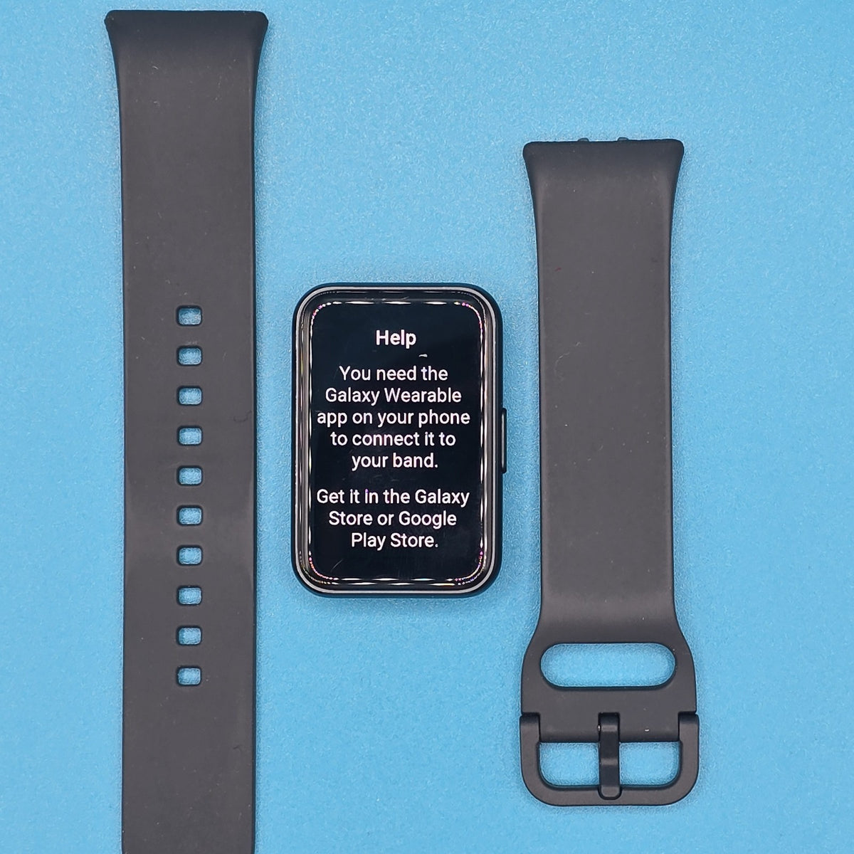 Samsung Galaxy Fit3 AMOLED Fitness Tracker Grey Grade B READ DESCRIPTION #147B6
