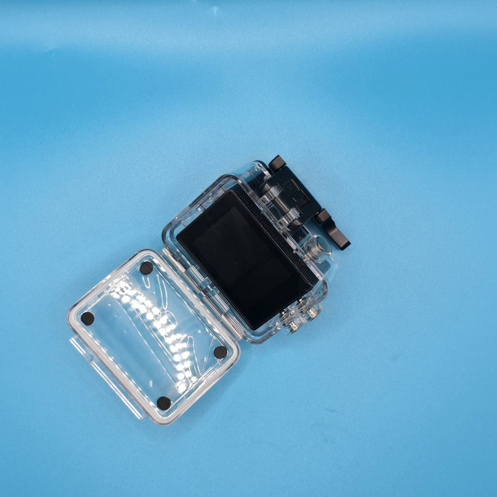 4K WIFI ACTION CAMERA ULTRA HD 2.0LCD 30M WATERPROOF  UNTESTED/FORPARTS7