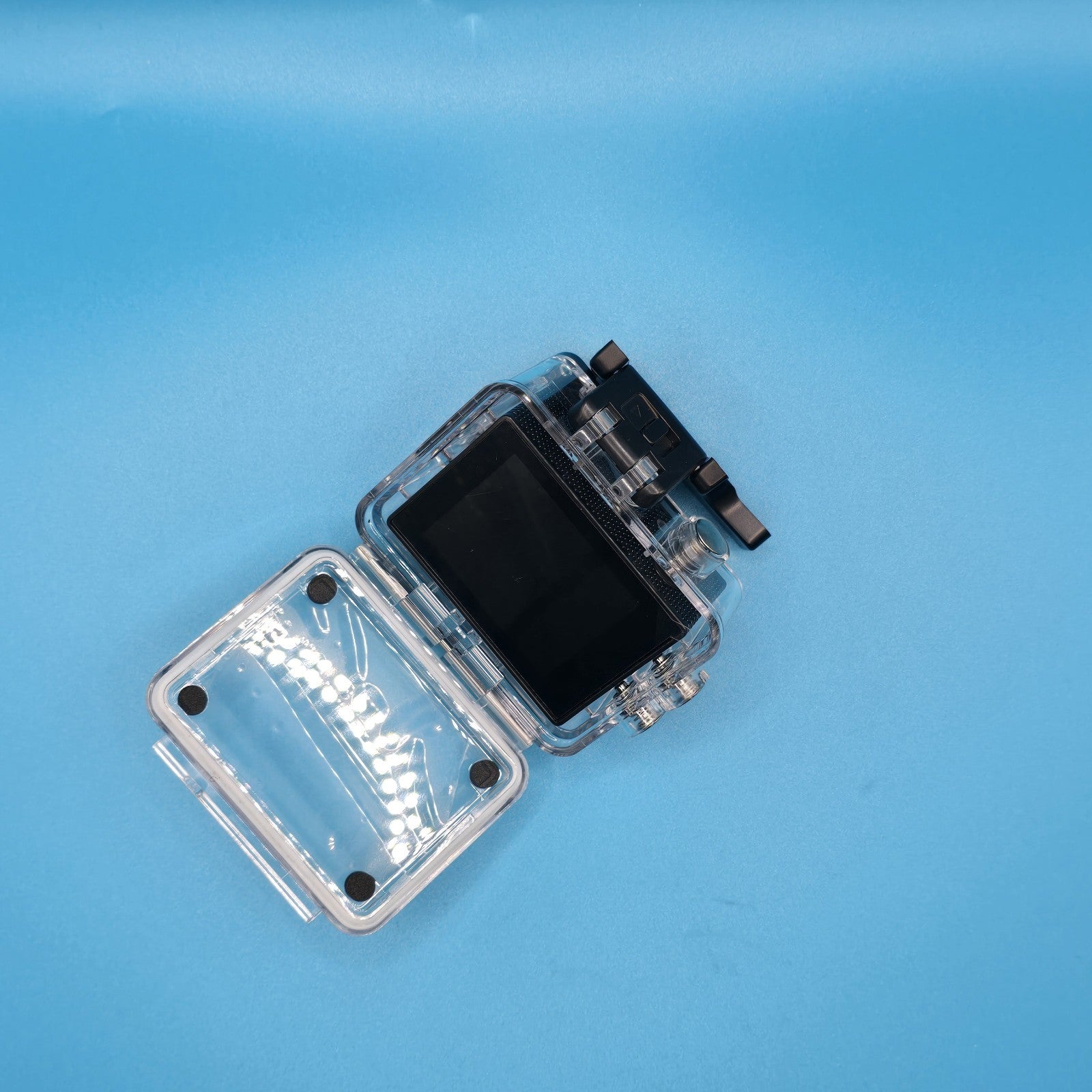 4K WIFI ACTION CAMERA ULTRA HD 2.0LCD 30M WATERPROOF  UNTESTED/FORPARTS7