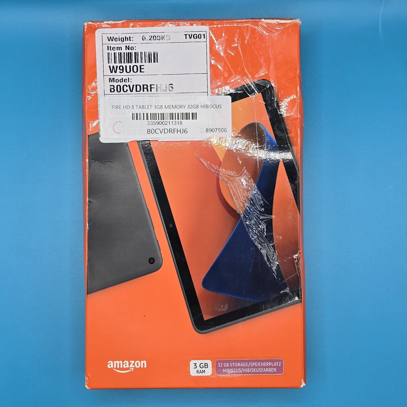 Amazon Fire HD 8 tablet (newest gen), 8" HD Display, 3 GB memory, 32 GB Hibiscus4