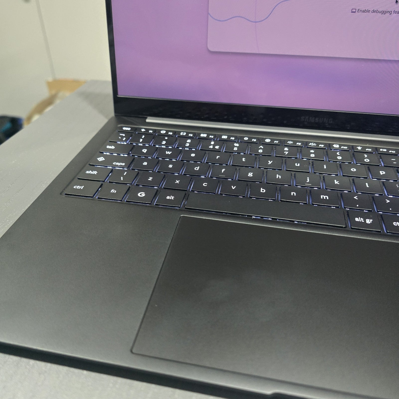 Samsung Galaxy Chromebook Plus 15.6" AMOLED Intel Core 3 8GB 256GB Grade A #124A8