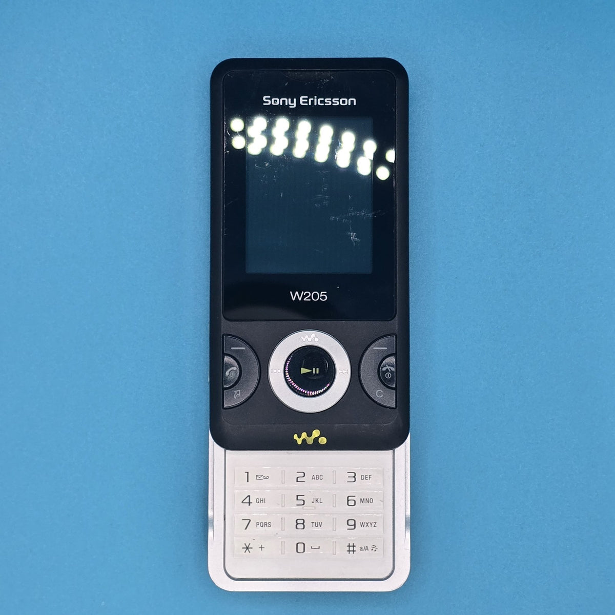 Sony Ericsson Walkman W205  BlackFor Parts / NonWorking – No Battery Included1