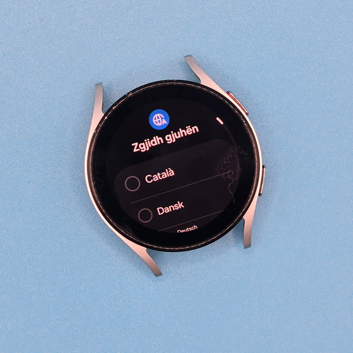 Samsung Galaxy Watch FE with Bixby Smartwatch Silver 40mm SM-R861 #B 156B6