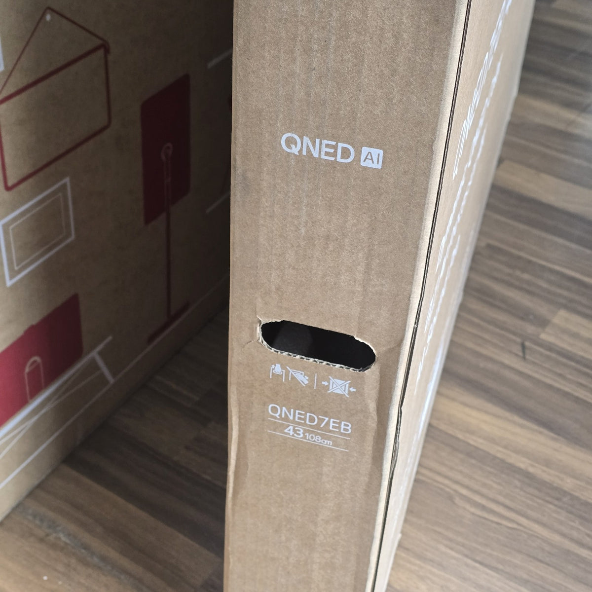 LG 43QNED7EB3C 43" QNED AI 4K MiniLED Smart TV 2026 Black Grade A 241A/B4