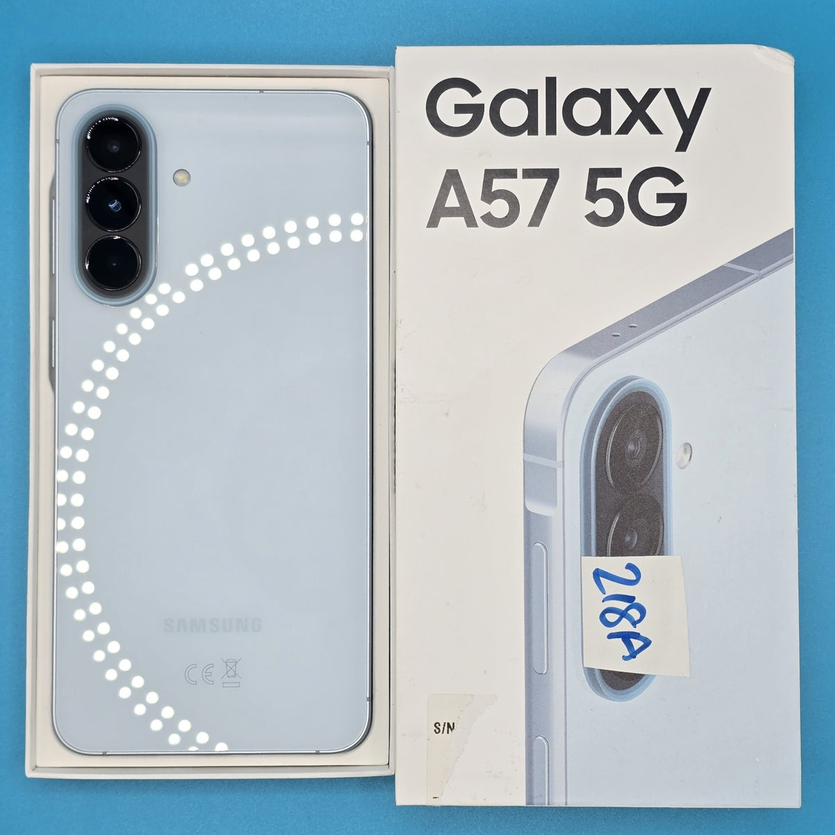 Samsung Galaxy A57 5G 8GB RAM 256GB Icy Blue Unlocked Grade B Volume Fault 218A15