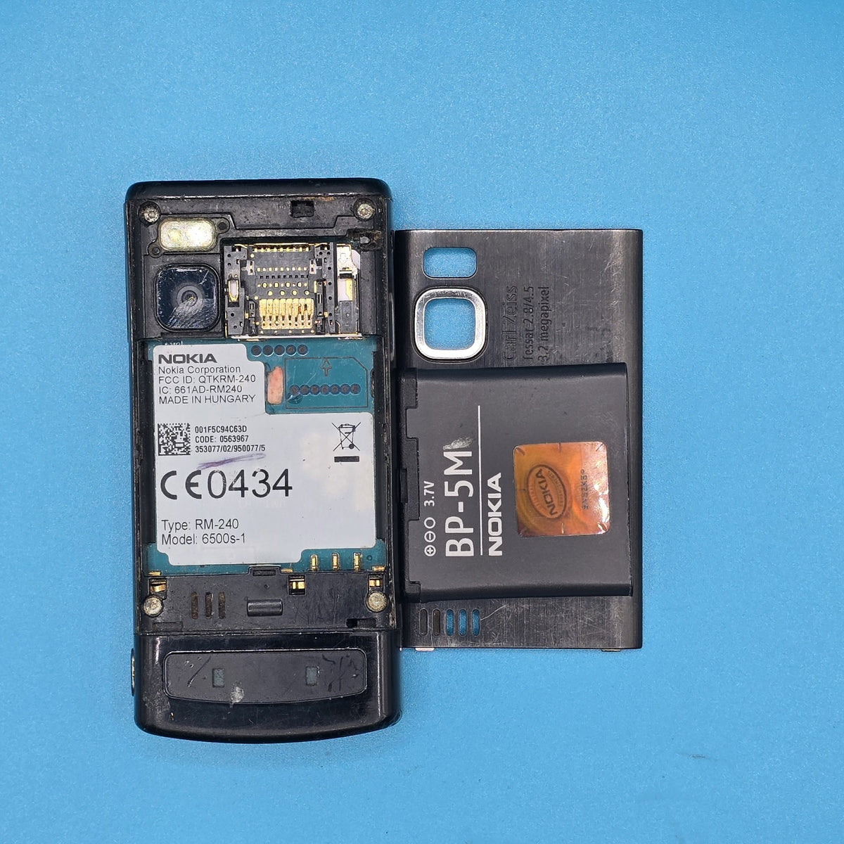 Nokia 6500s 20MB Black – Untested – For Parts Only – FREE POST READ DESCRIPTION7