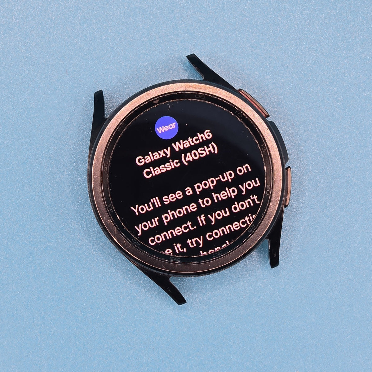 Samsung Galaxy Watch6 Classic LTE 43mm Black AMOLED #C 152B READ DESCRIPTION7