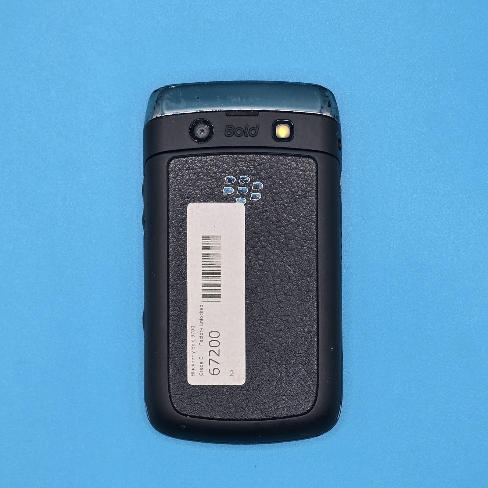 BlackBerry Bold 9700 256MB Black  Untested For Parts  READ DESCRIPTION2