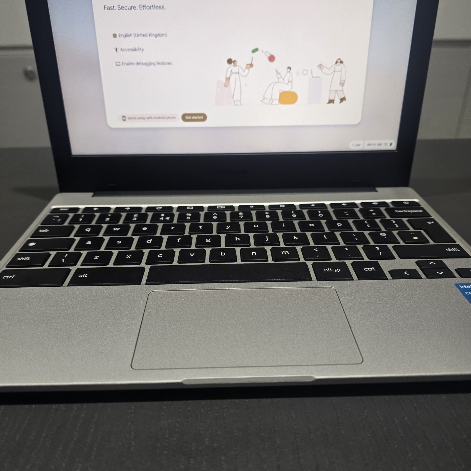 Samsung Galaxy Chromebook Go 11.6" 4GB 64GB Grade A Dev Mode #123C/D15
