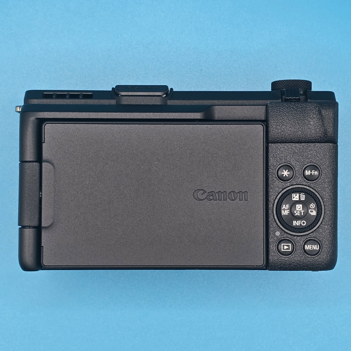 Canon PowerShot V1 Vlogger Kit Camera 4K Flip Screen WiFi Tripod Grip #A 167A4