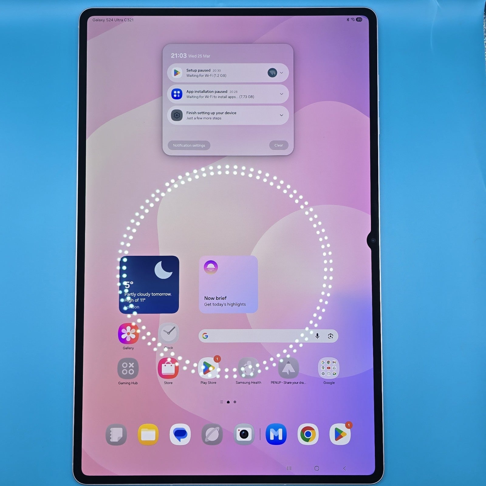 Samsung SM-X930 Galaxy Tab S11 Ultra 14.6" Tablet 256 GB Silver Grade A 146A4