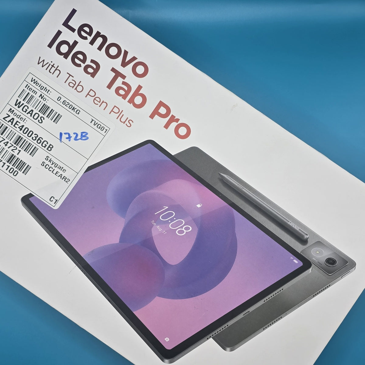 Lenovo Idea Tab Pro 12.7 8GB 256GB Pen WiFi Tablet Luna Grey Grade A 172B13