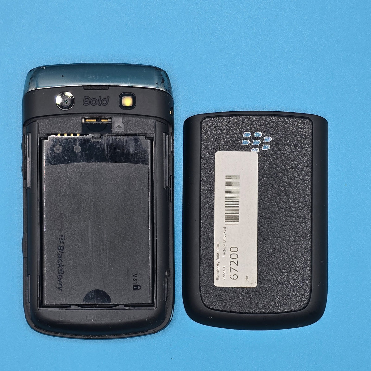 BlackBerry Bold 9700 256MB Black  Untested For Parts  READ DESCRIPTION3
