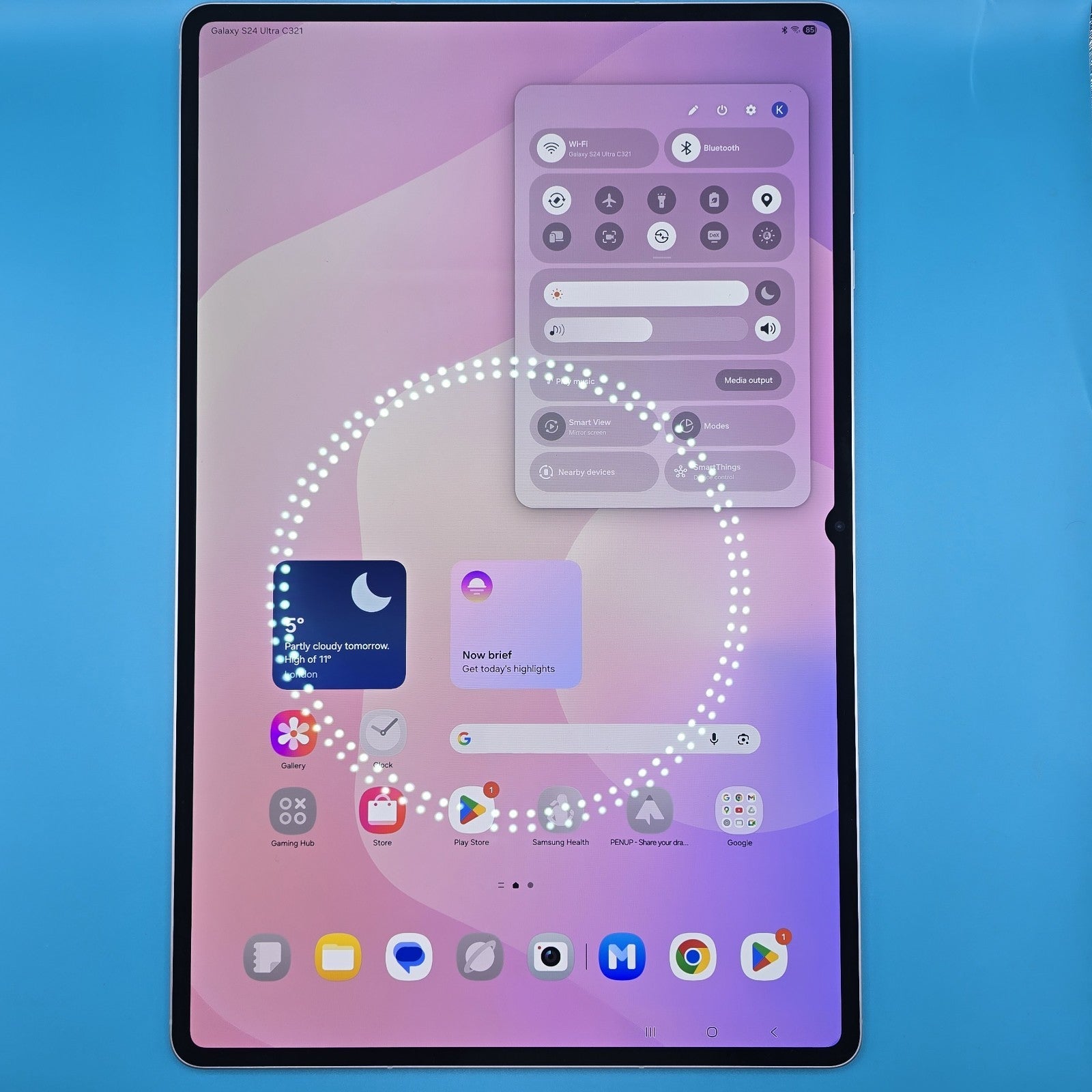 Samsung SM-X930 Galaxy Tab S11 Ultra 14.6" Tablet 256 GB Silver Grade A 146A5