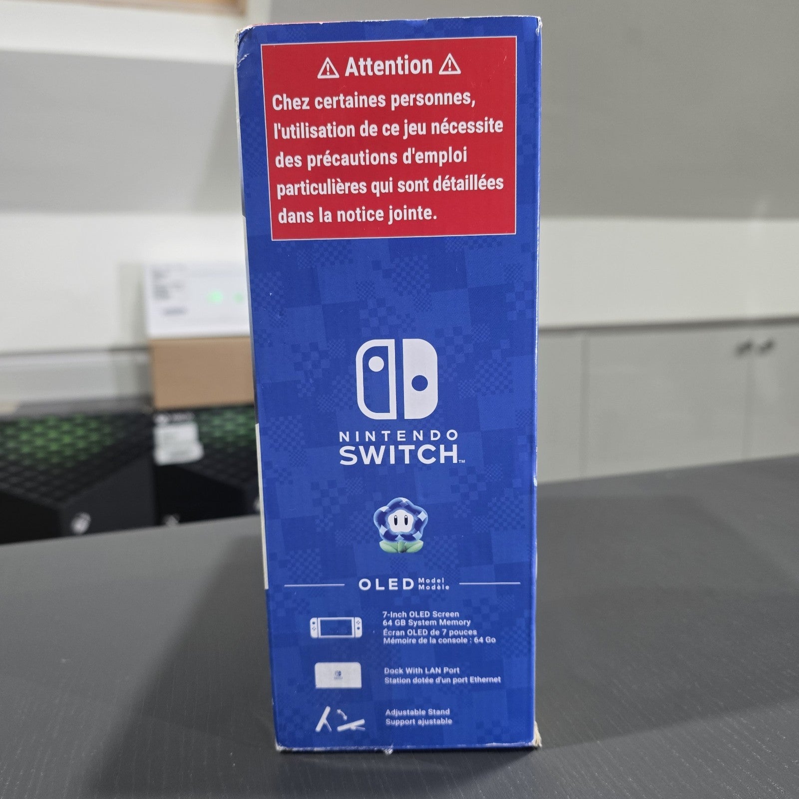 Nintendo Switch OLED Super Mario Bros Wonder Console Bundle Grade A #132A10