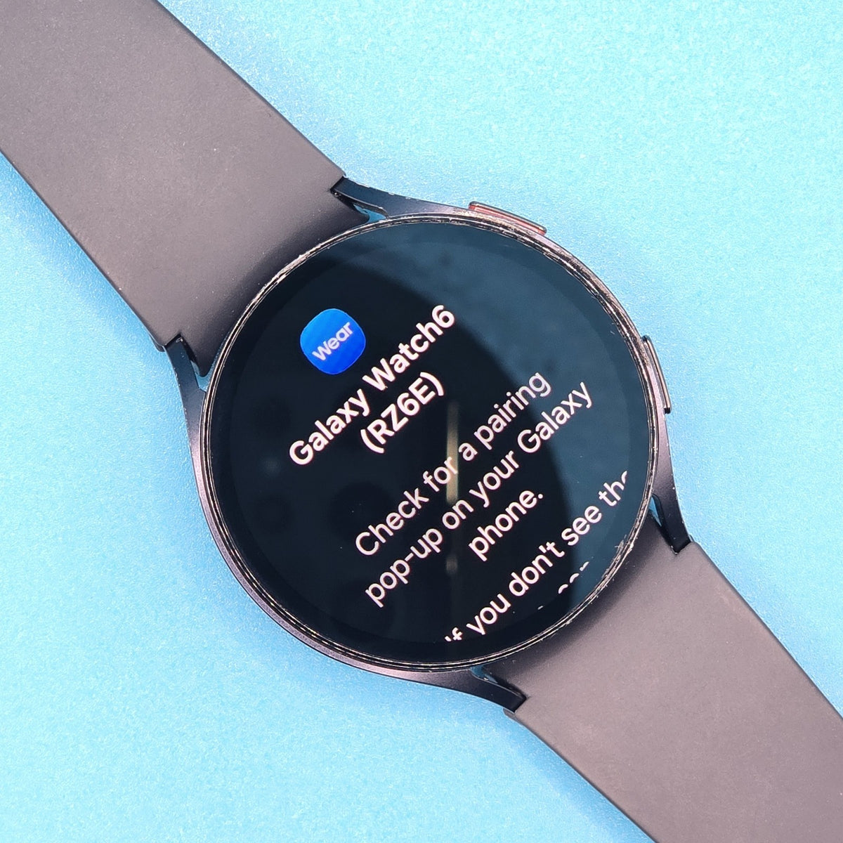 Samsung Galaxy Watch 6 44mm Graphite SM-R940  WiFi, GPS, Bluetooth Grade B 182A0