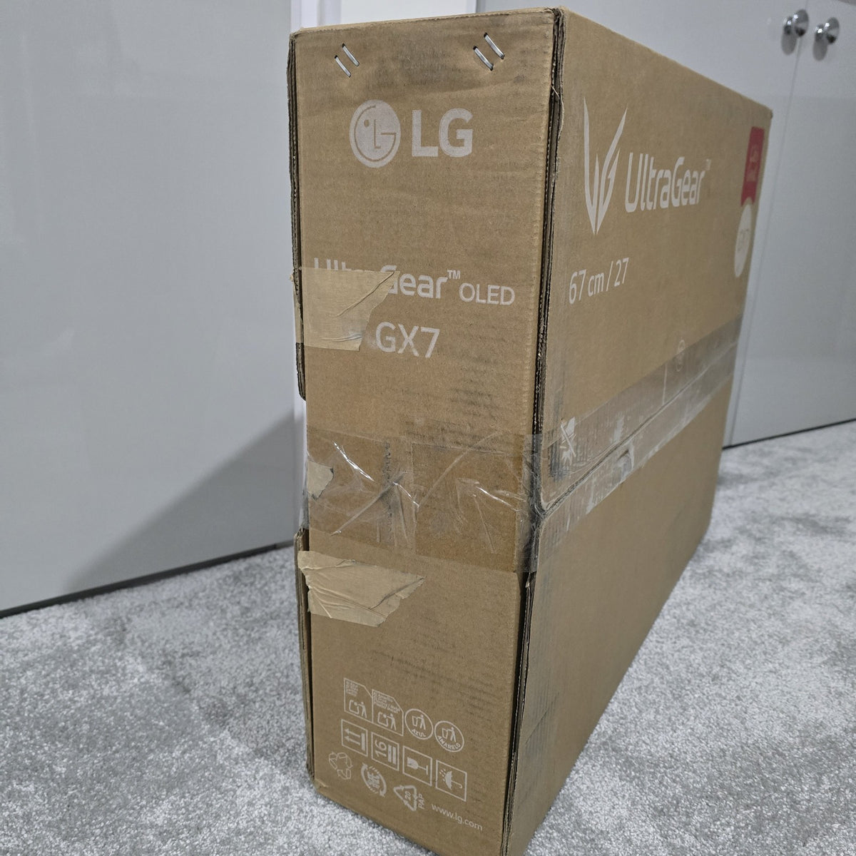 LG 27GX704A B 27" UltraGear QHD OLED 240Hz Gaming Monitor Black Grade A 247A3