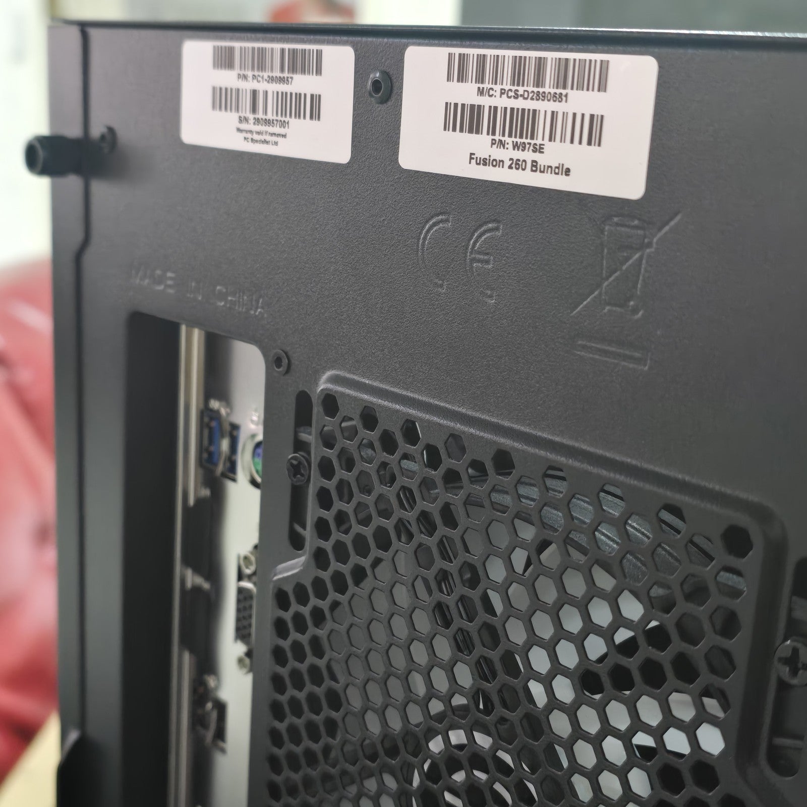 PCSpecialist Fusion 260 Ryzen 5 RTX 4060 Ti 16GB 1TB Gaming PC Bundle #A 232A4