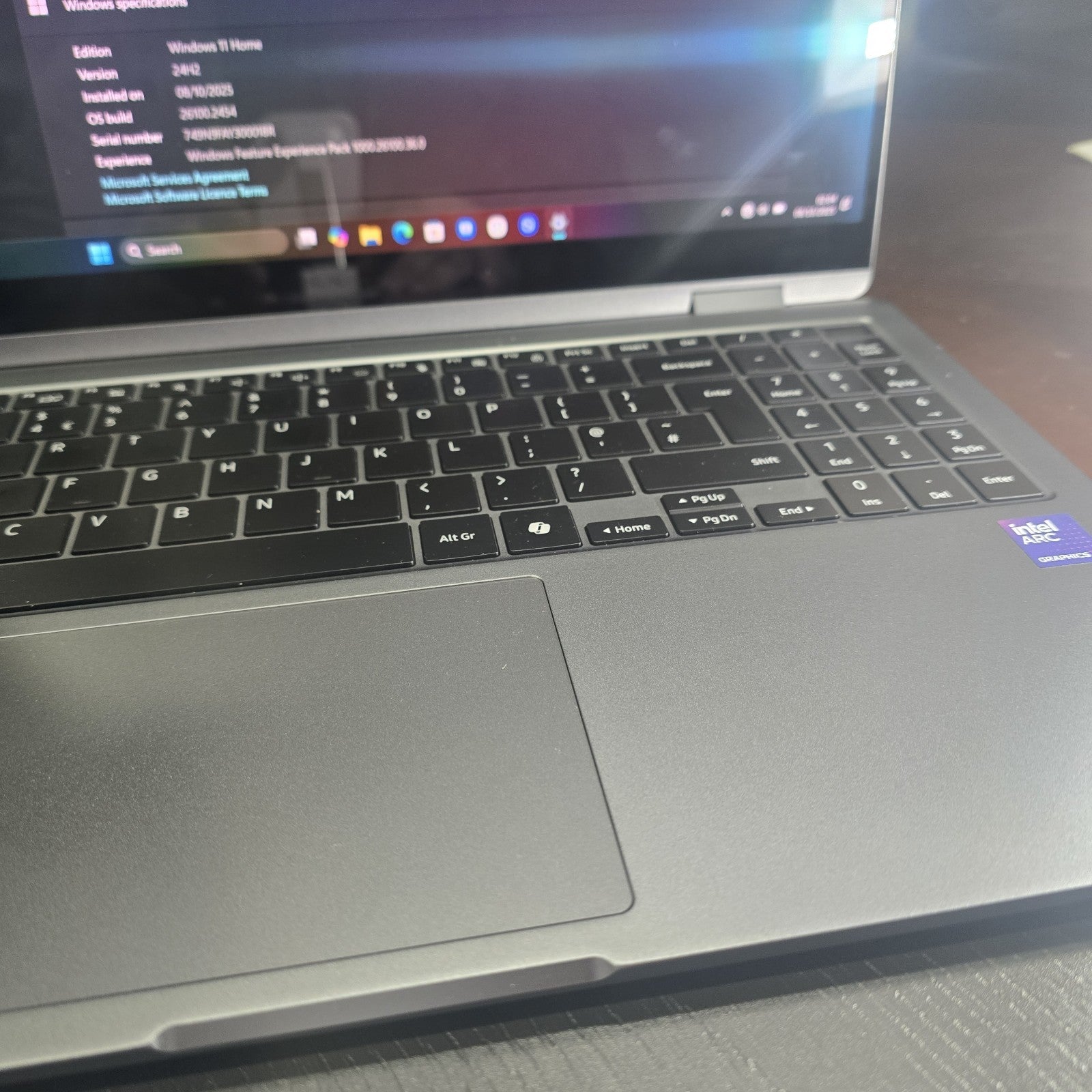 Samsung Galaxy Book5 360 256GB Gray Grade A Excellent Condition #106B12