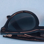Ray-Ban Meta Smart Glasses Headliner Low Bridge Shiny Black G15 Green #A 198A9