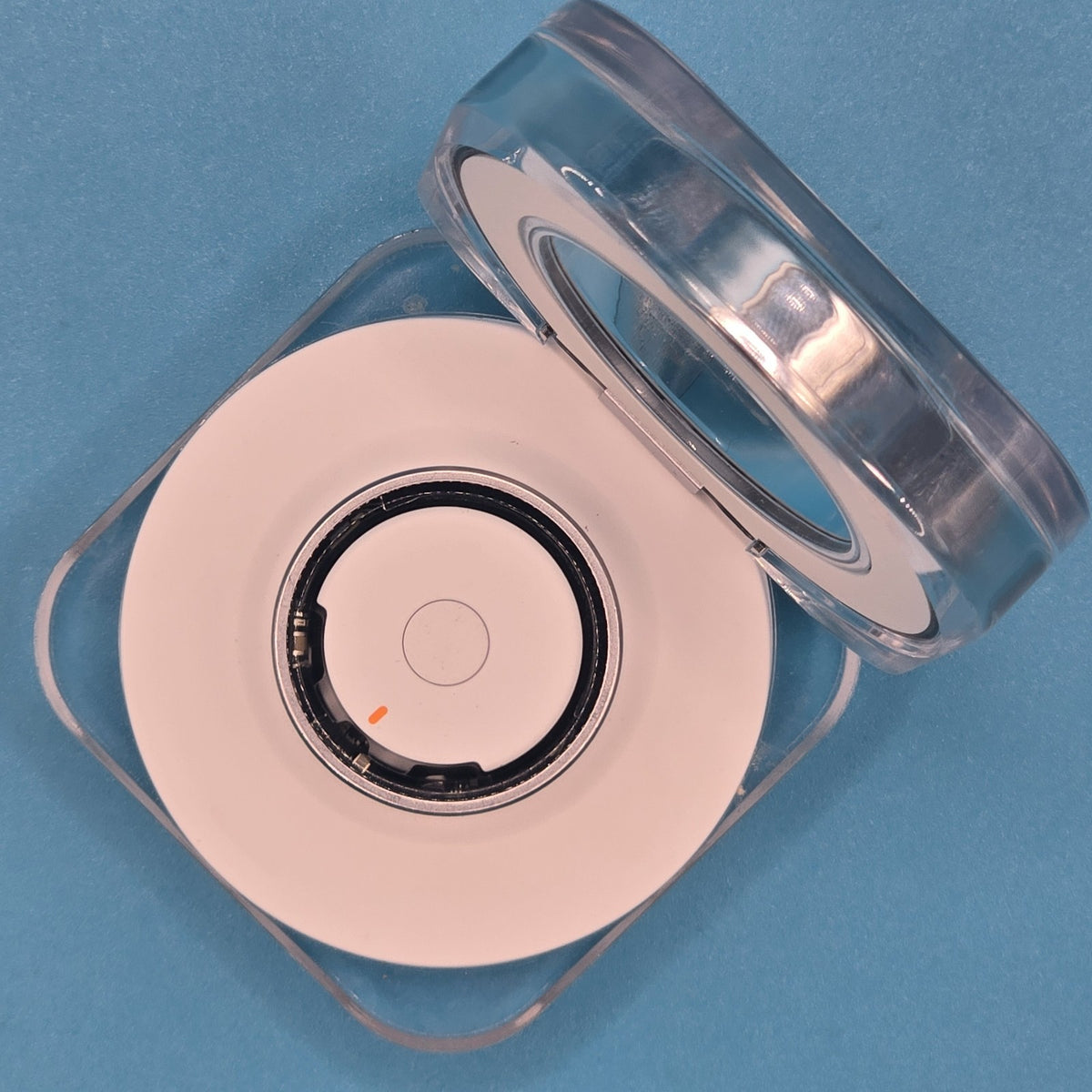 Samsung Galaxy Ring SM-Q500 Silver FAULTY Battery Issue Smart Ring 140D4