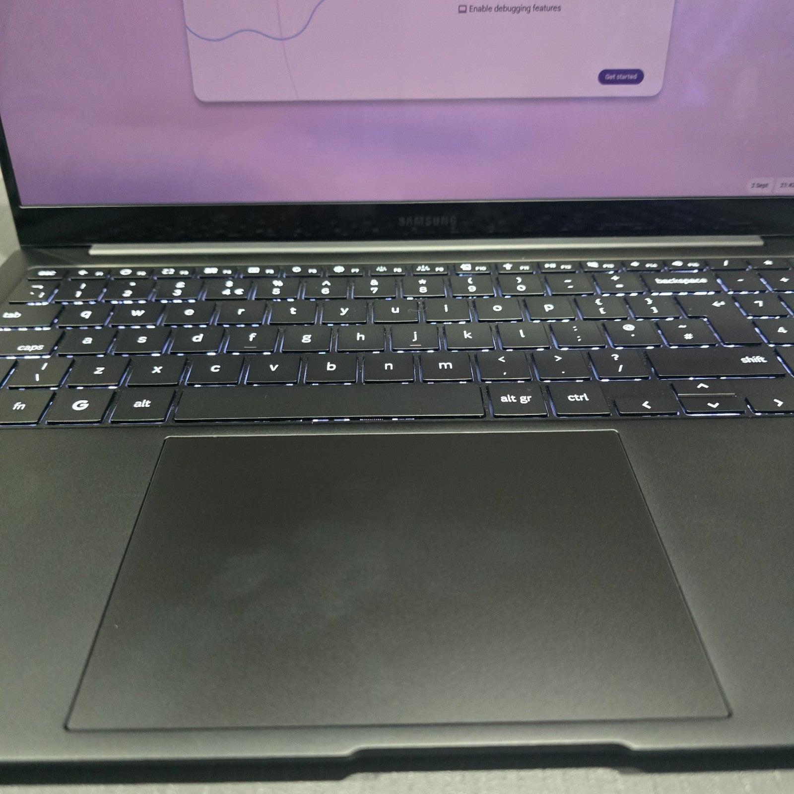 Samsung Galaxy Chromebook Plus 15.6" AMOLED Intel Core 3 8GB 256GB Grade A #124A6