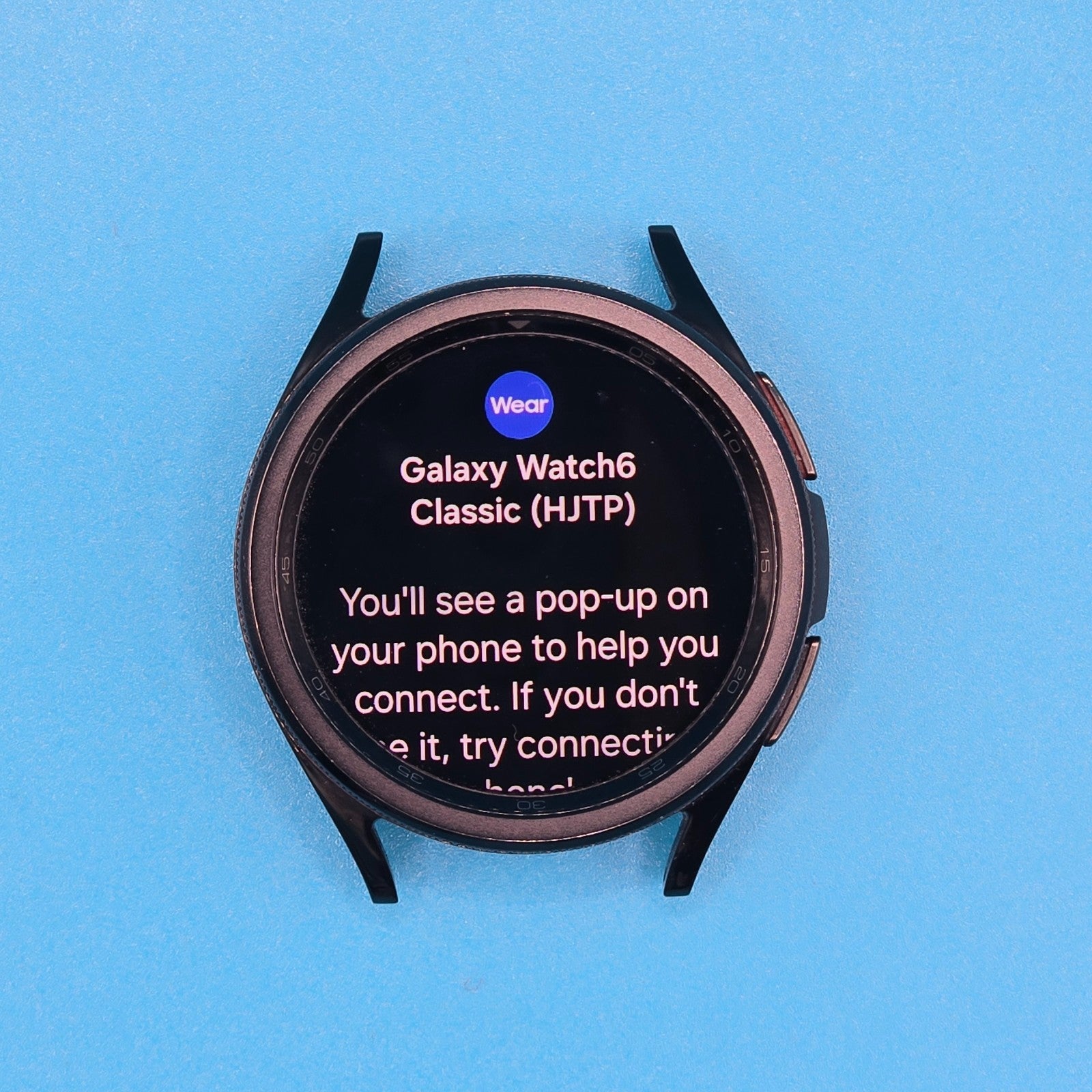Samsung Galaxy Watch6 Classic LTE 43mm Black AMOLED #A 152A READ DESCRIPTION6