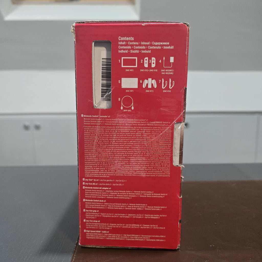 Nintendo Switch Neon Console V2 32Gb Improved Battery Neon Blue/Red Mint Boxed9