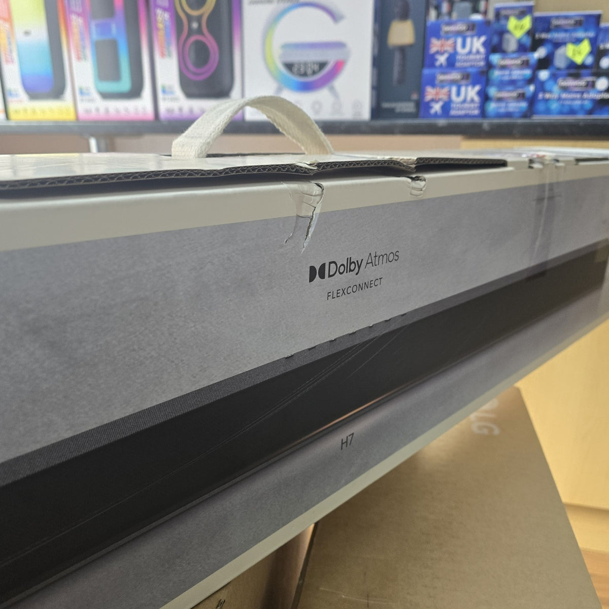 LG Sound Suite H7 Dolby Atmos Wi Fi Bluetooth Soundbar Black Grade A Boxed 243A7