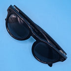 Ray-Ban Meta Smart Glasses Headliner Low Bridge Shiny Black G15 Green #A 198A0