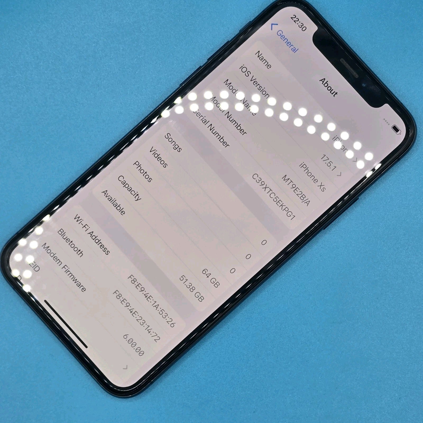 Apple iPhone XS 64GB Unlocked Black Smartphone Grade B Free Postage3
