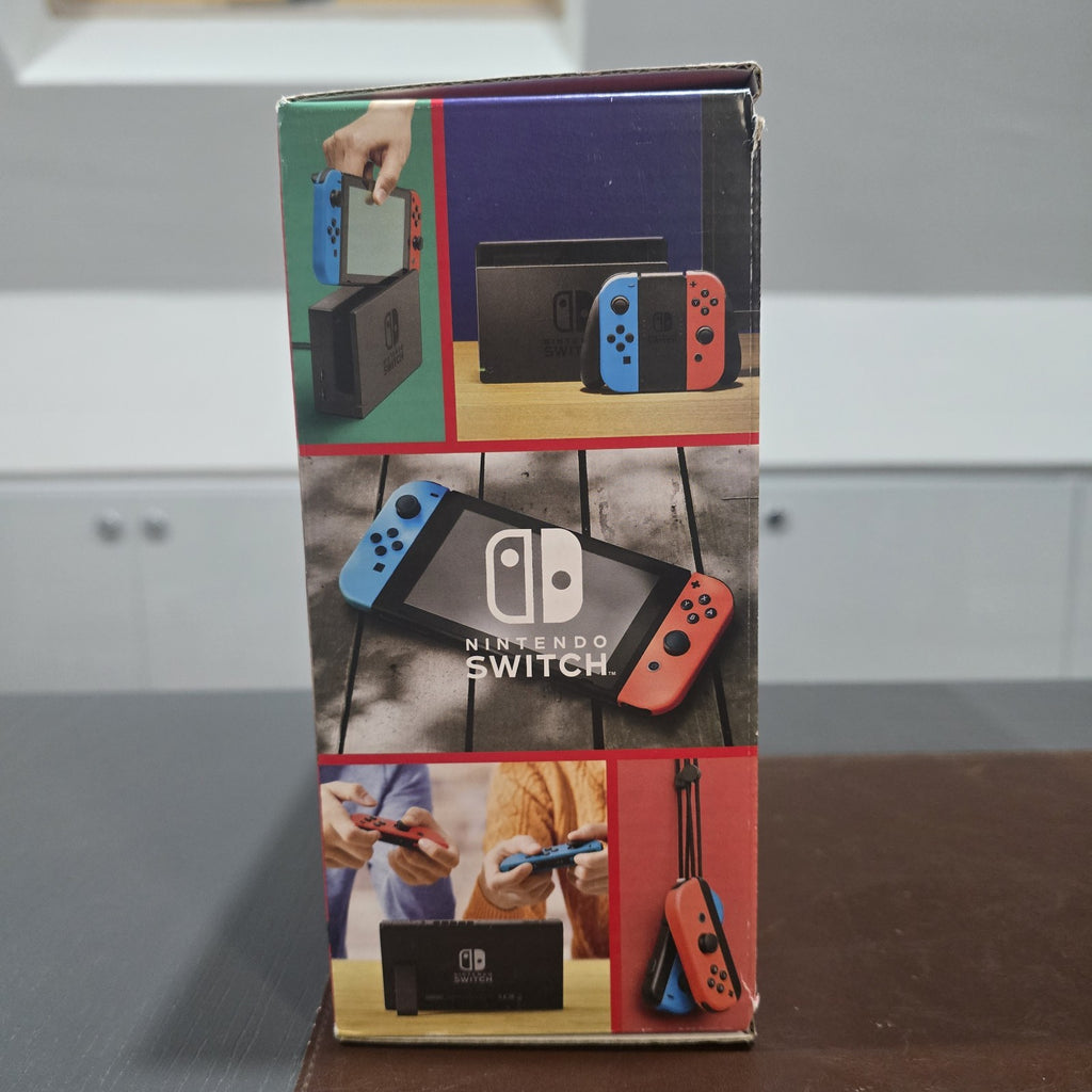 Nintendo Switch Neon Console V2 32Gb Improved Battery Neon Blue/Red Mint Boxed10